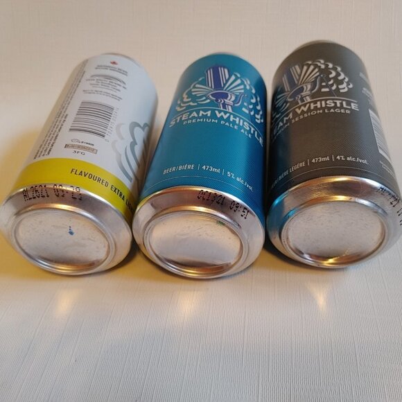 DISCONTINUED Steam Whistle Beer Cans Lemon Shandy Sessions Lager Pale Ale - Picture 5 of 5